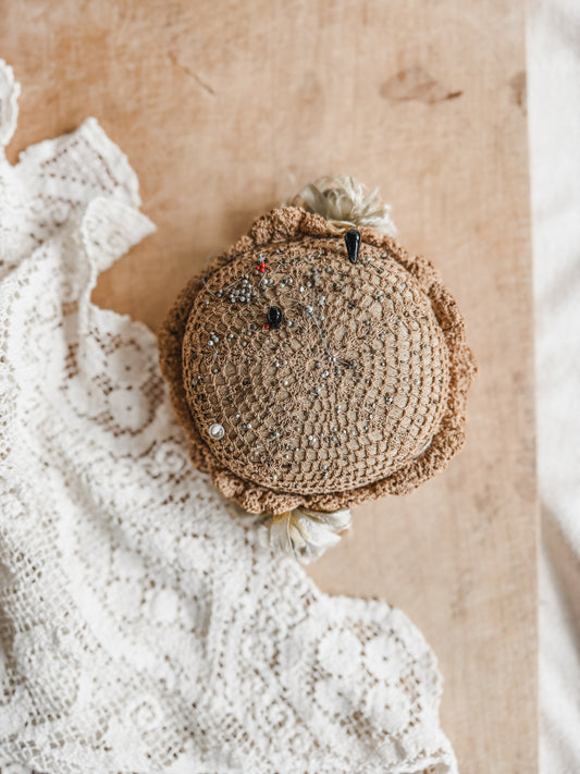 Antique Lace Pin Cushion