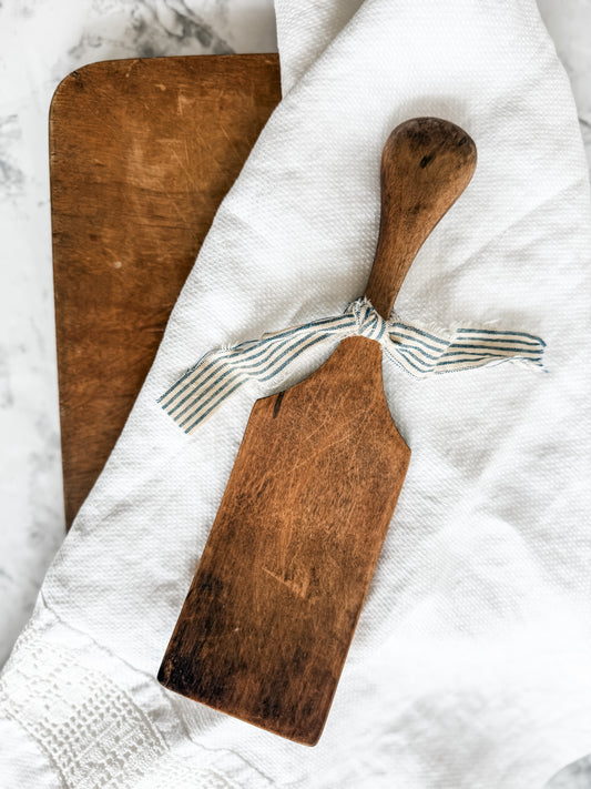 Vintage primitive butter paddle