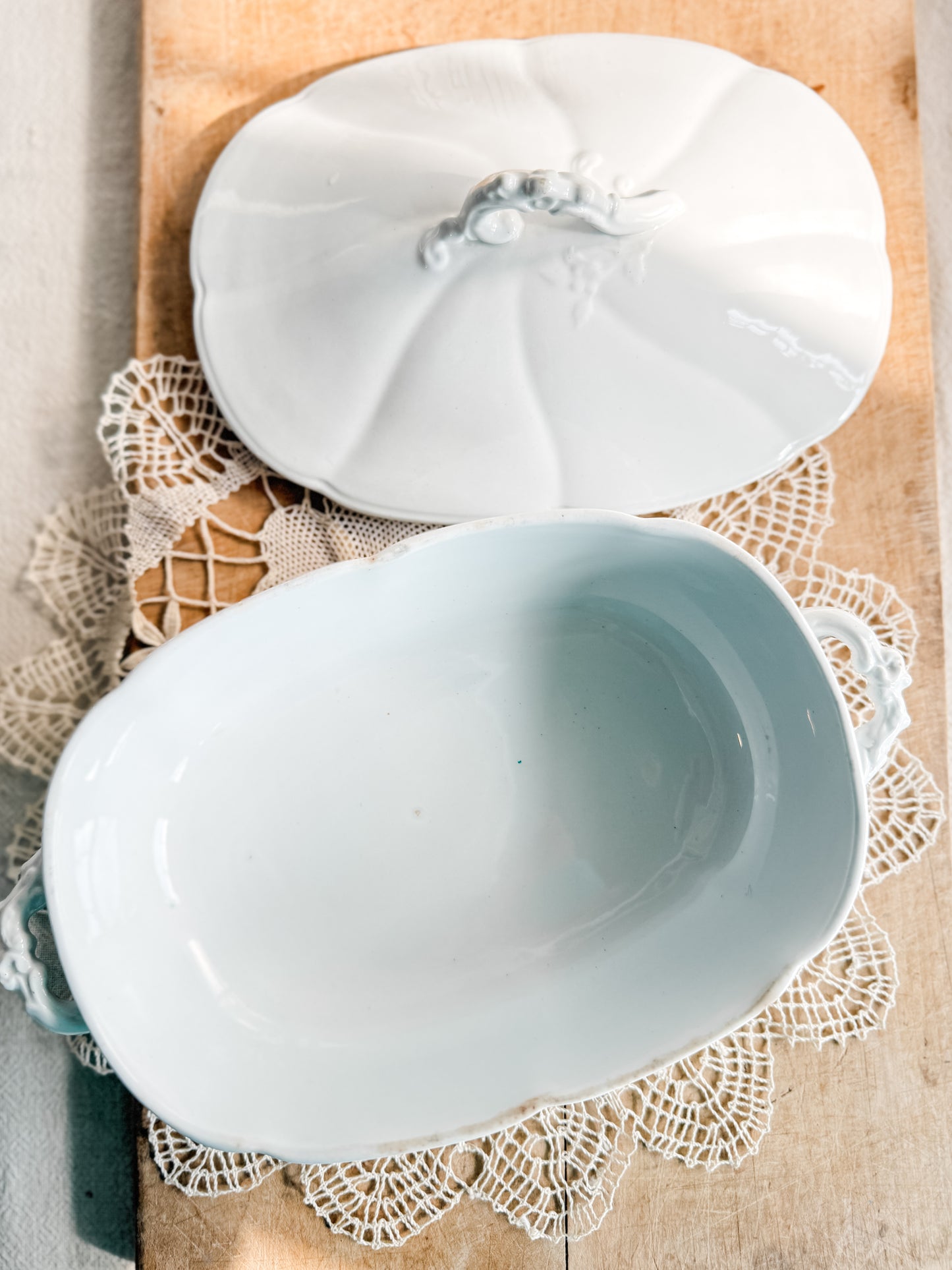 Antique Ironstone Tureen