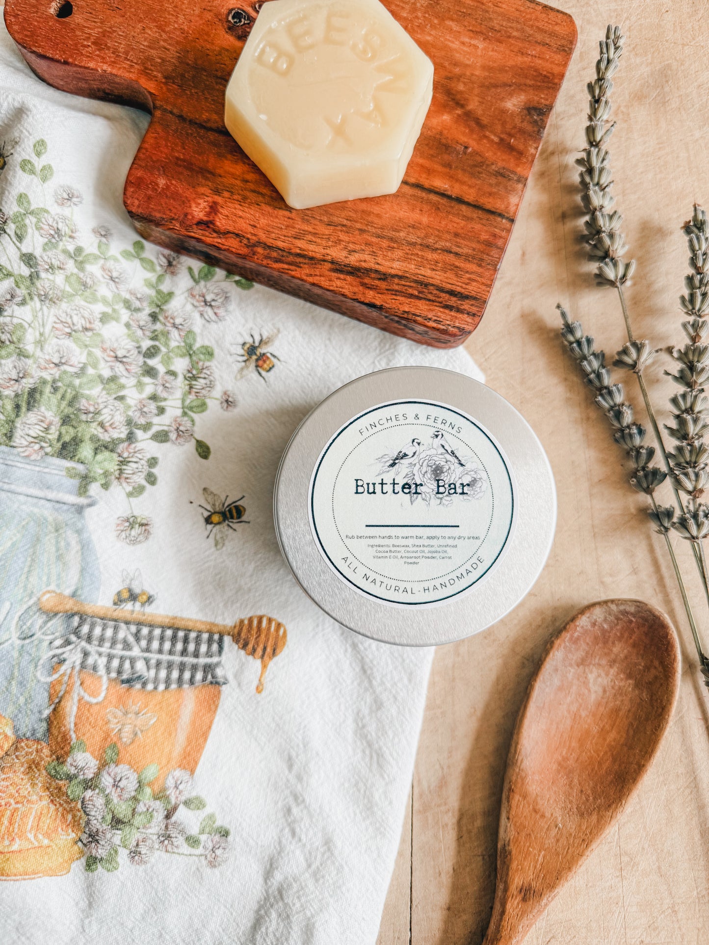 Unscented Butter Bar | Shop Handmade Artisan Gift Boutique | Natural Body Care Products