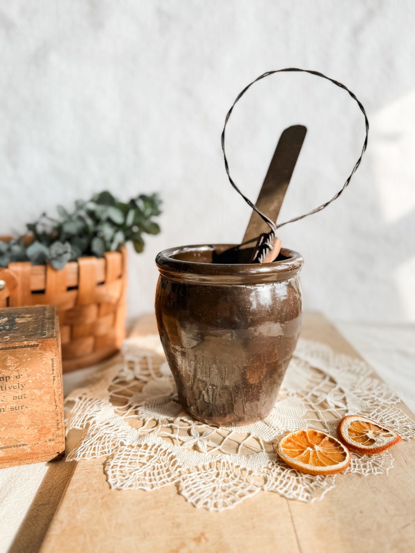 Pennsylvania Redware Crock