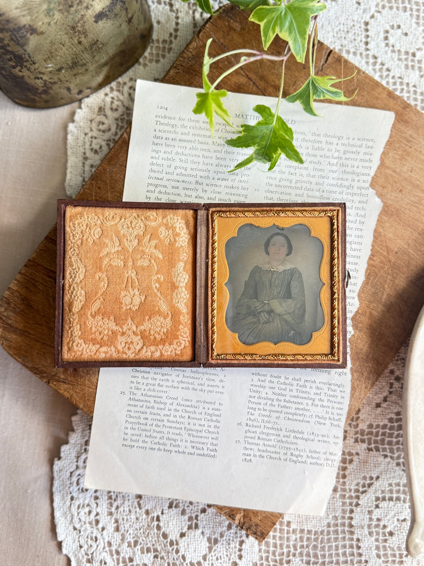 Mid 19th century photograph in case