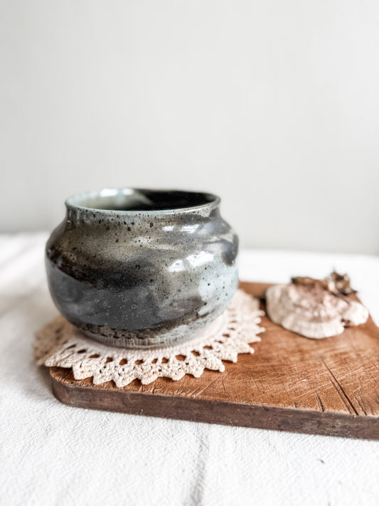 Signed Studio Pottery Planter or Vase