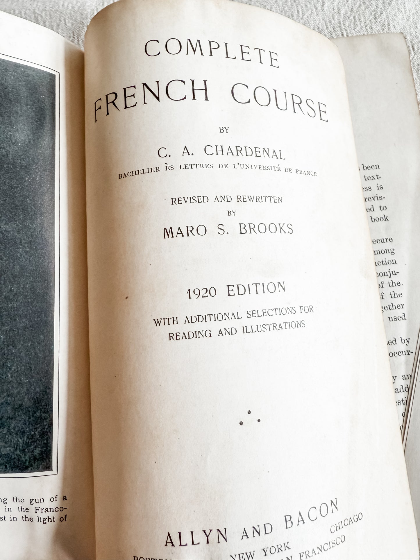 Antique French Course Book