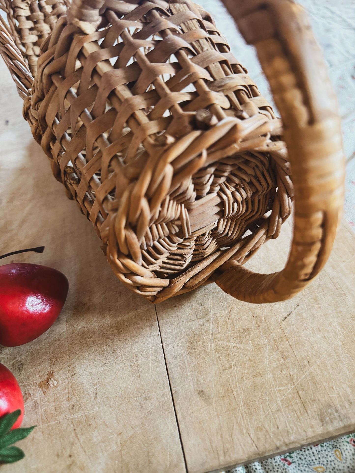 Mid-Century French Wine Pouring Basket