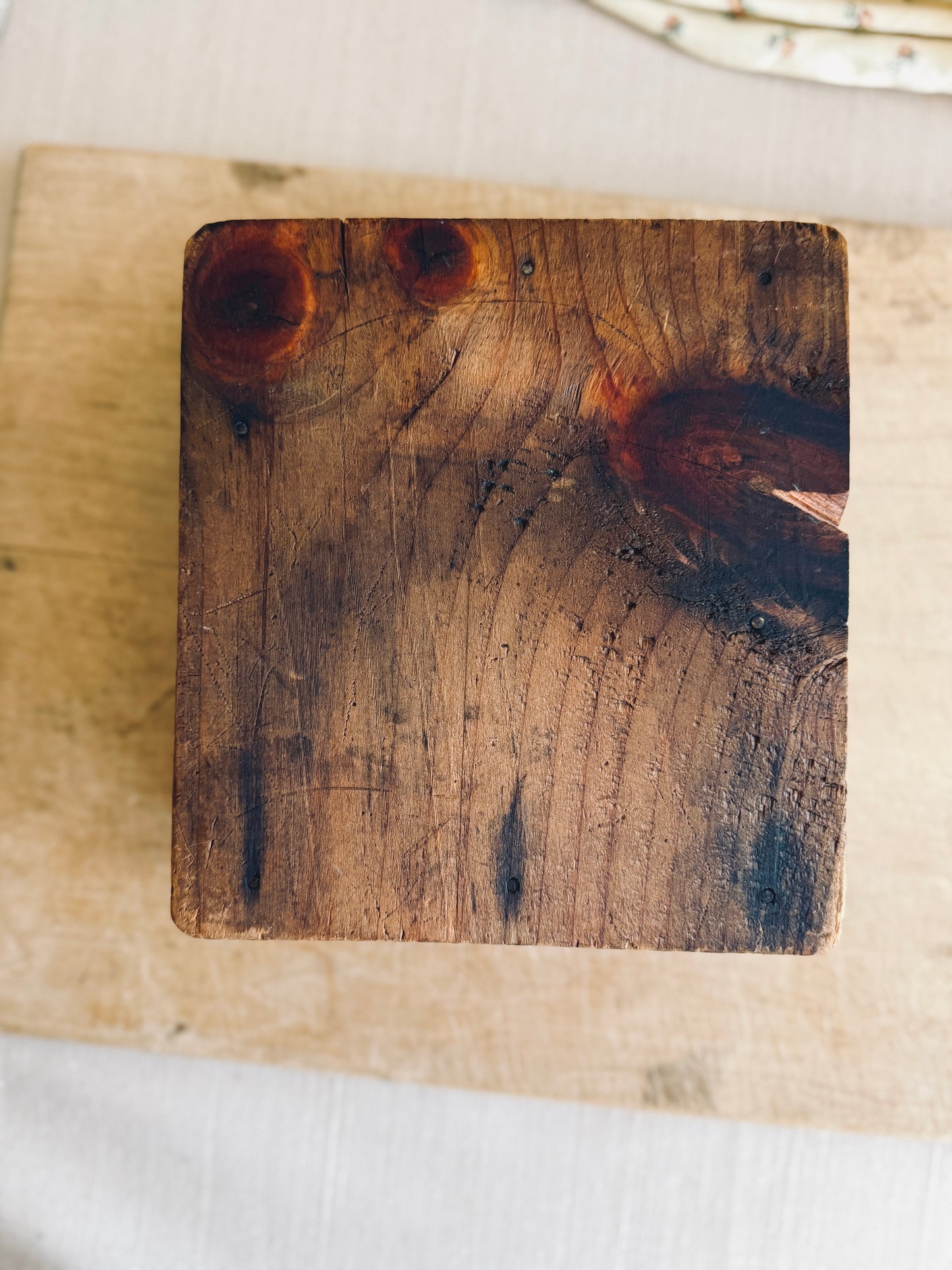 Unique wooden mold