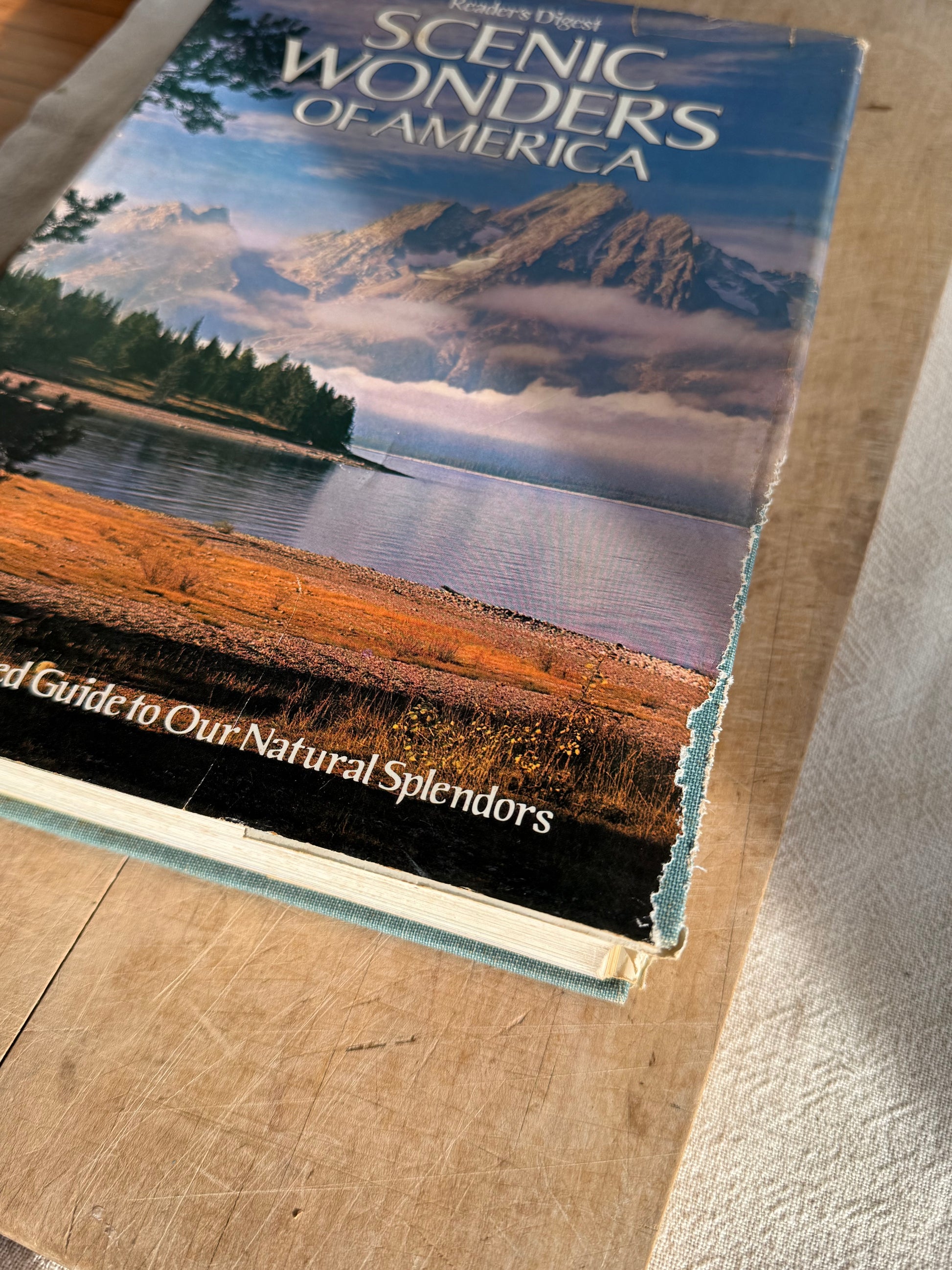 Dust jacket Scenic Wonders of America Book