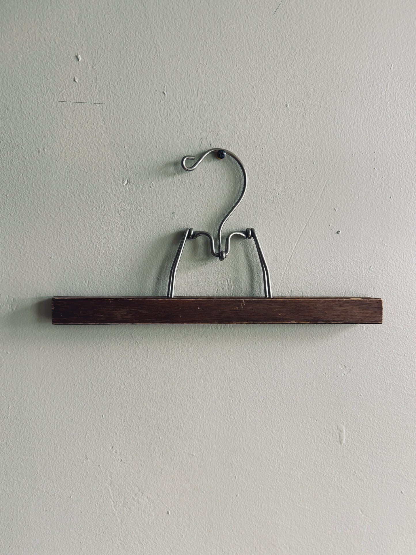 Vintage wooden pants hanger