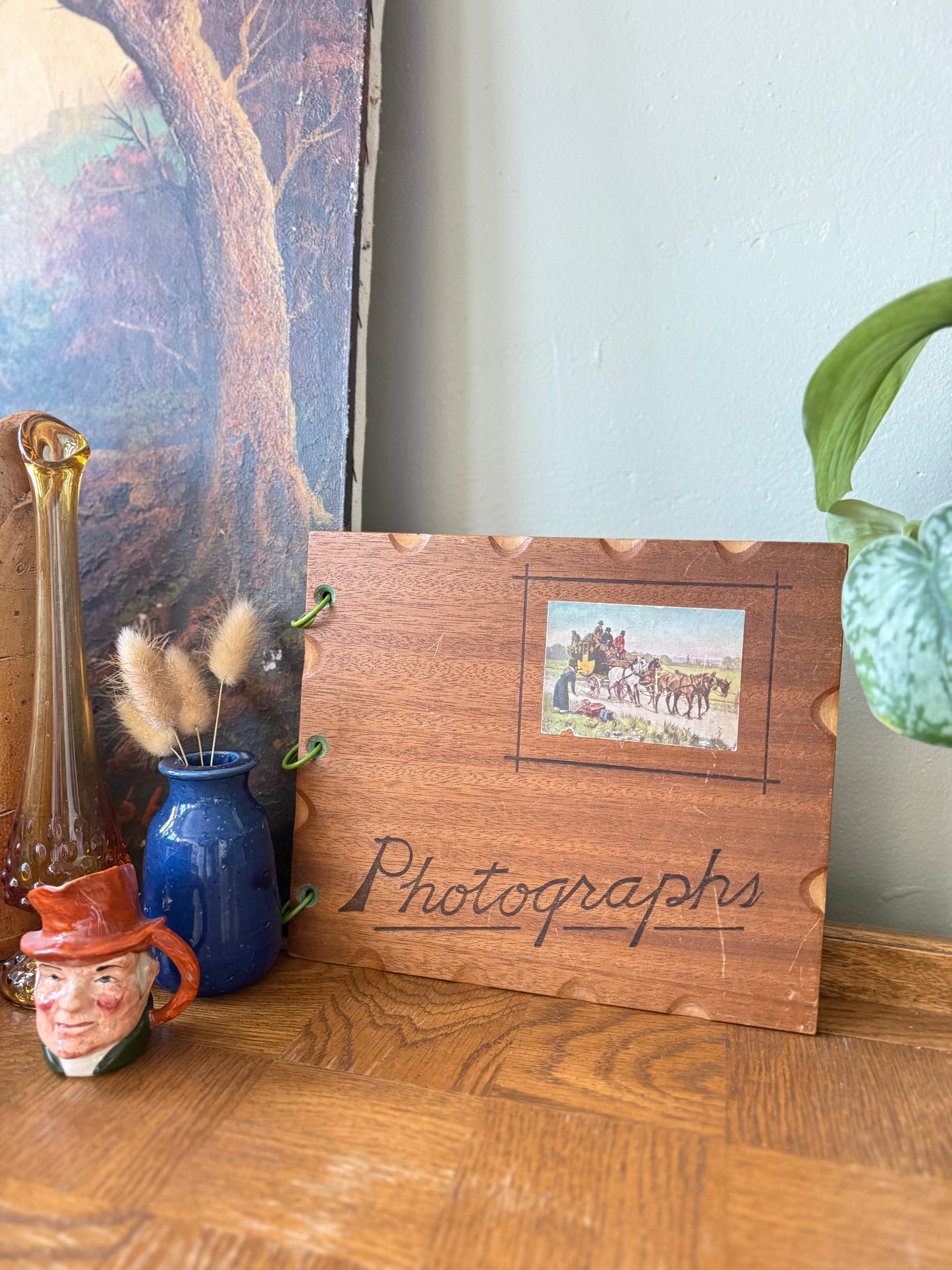 Wooden Photograph Album/Scrapbook