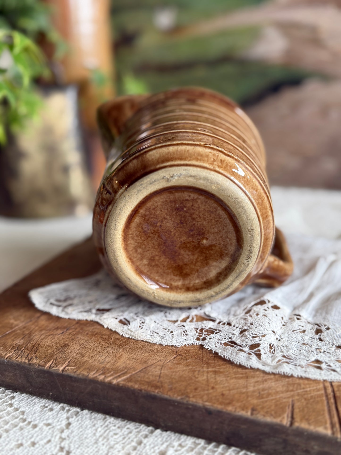 Small Monmouth Pottery Pitcher