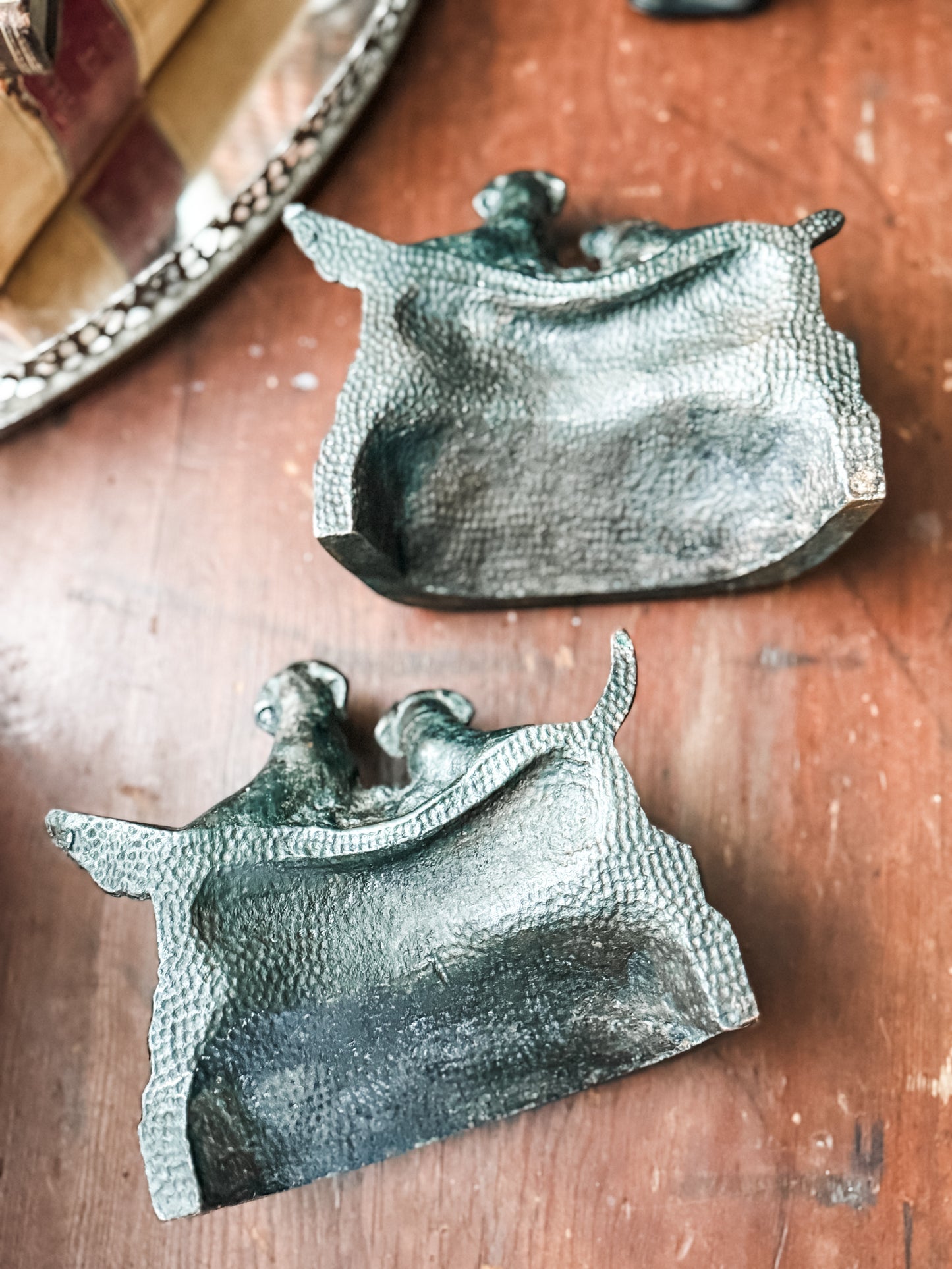 Bronze Setter Bookends