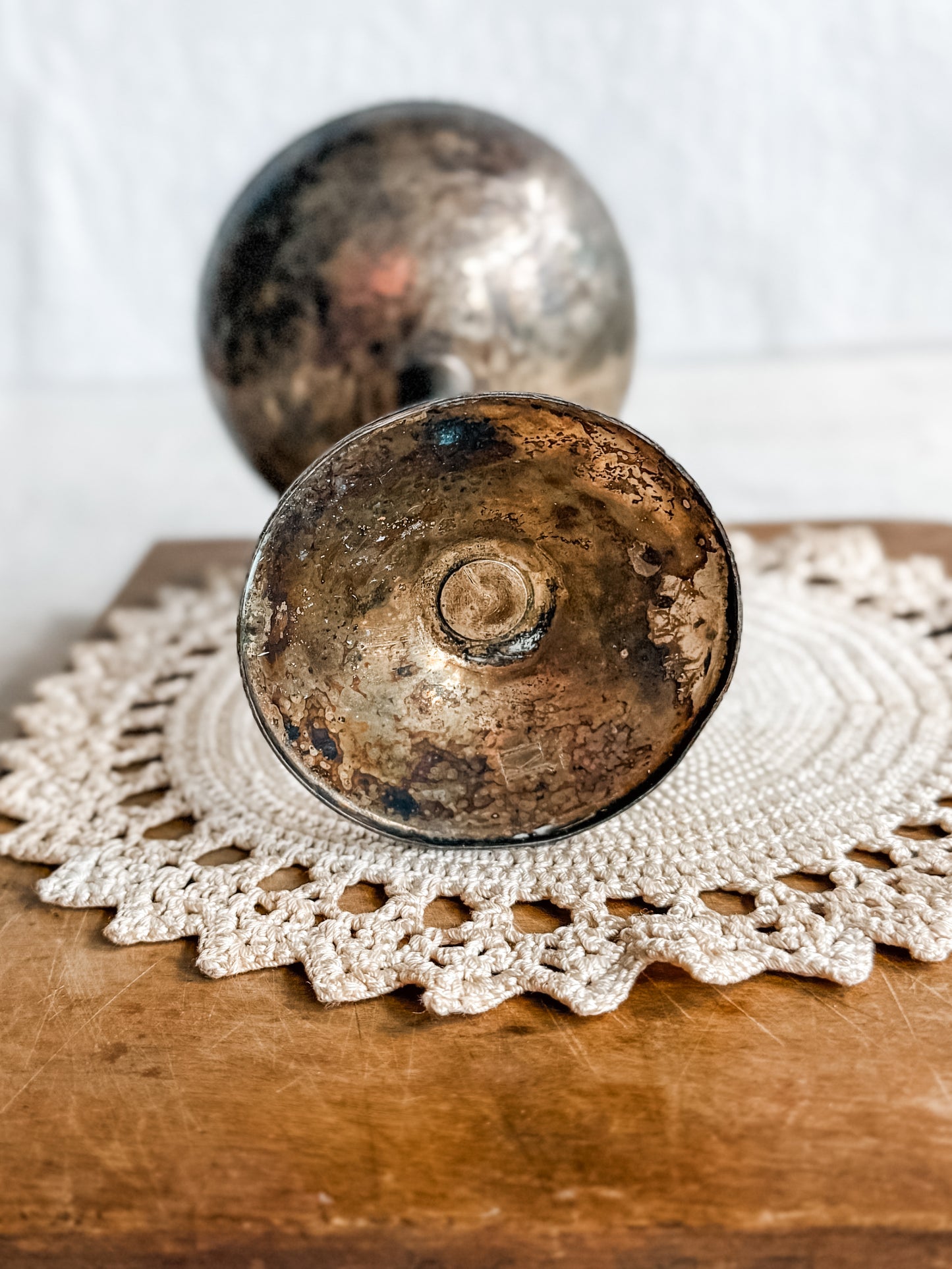 Mid Century Silver Plated Wine Chalices