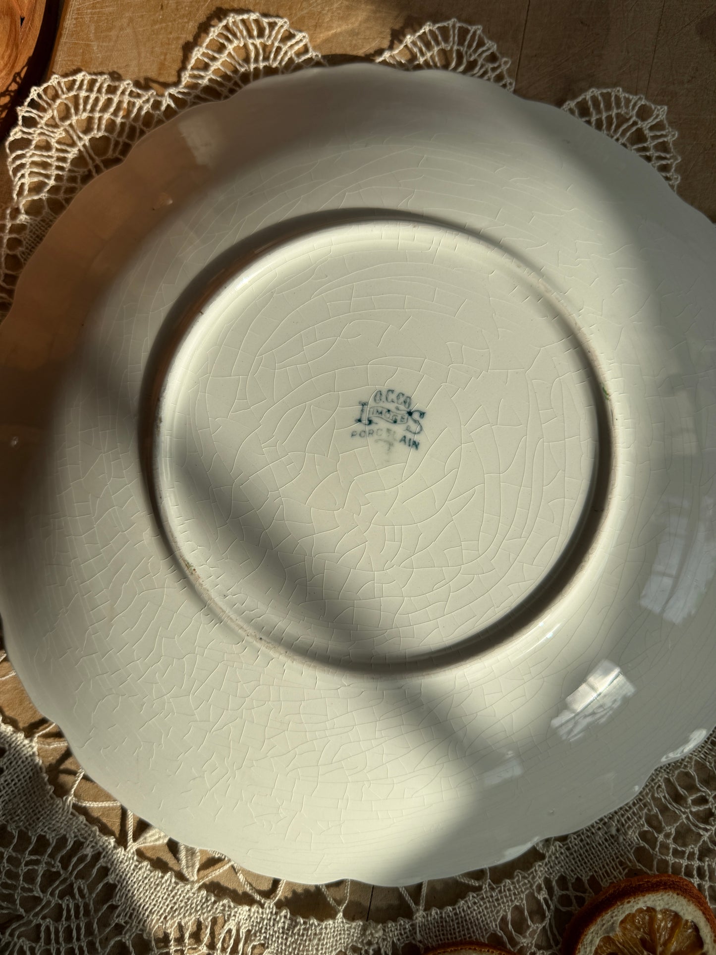 Handpainted Pear Limoges Plate