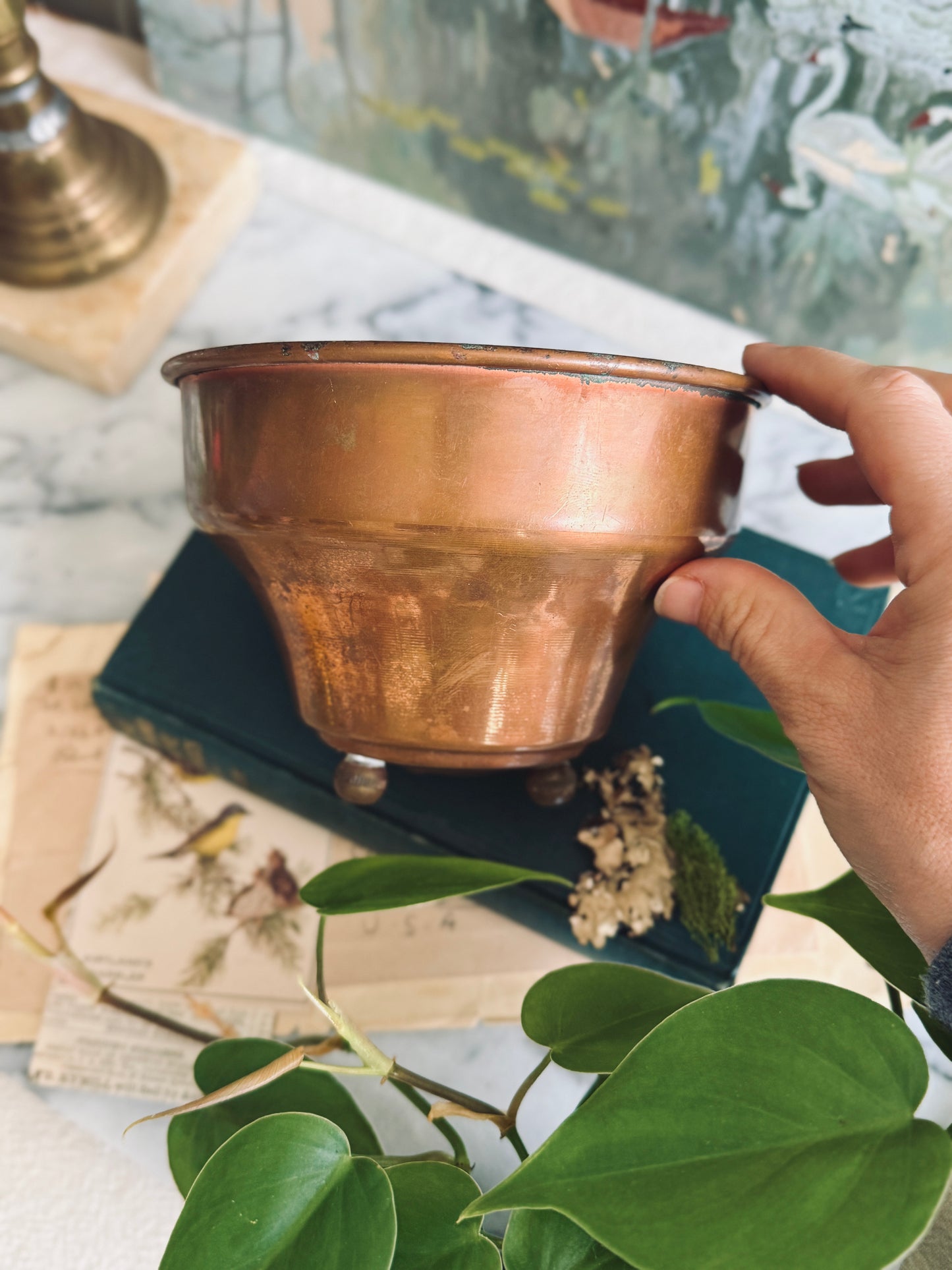 Copper plant vessel