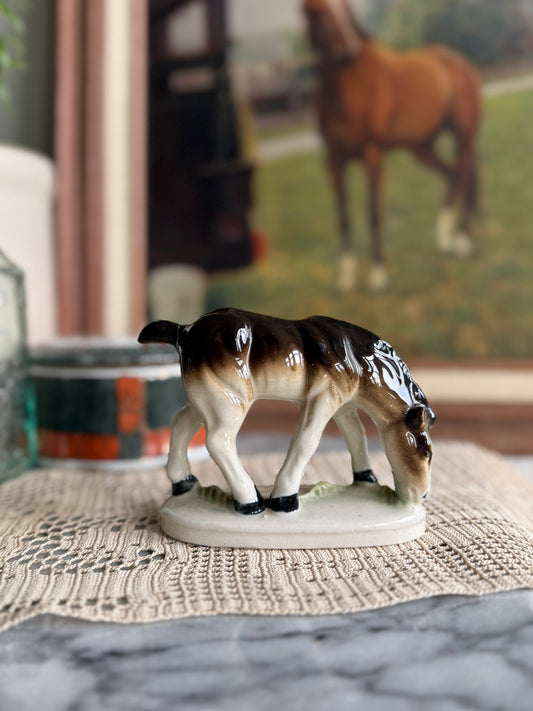 Porcelain Horse Figurine