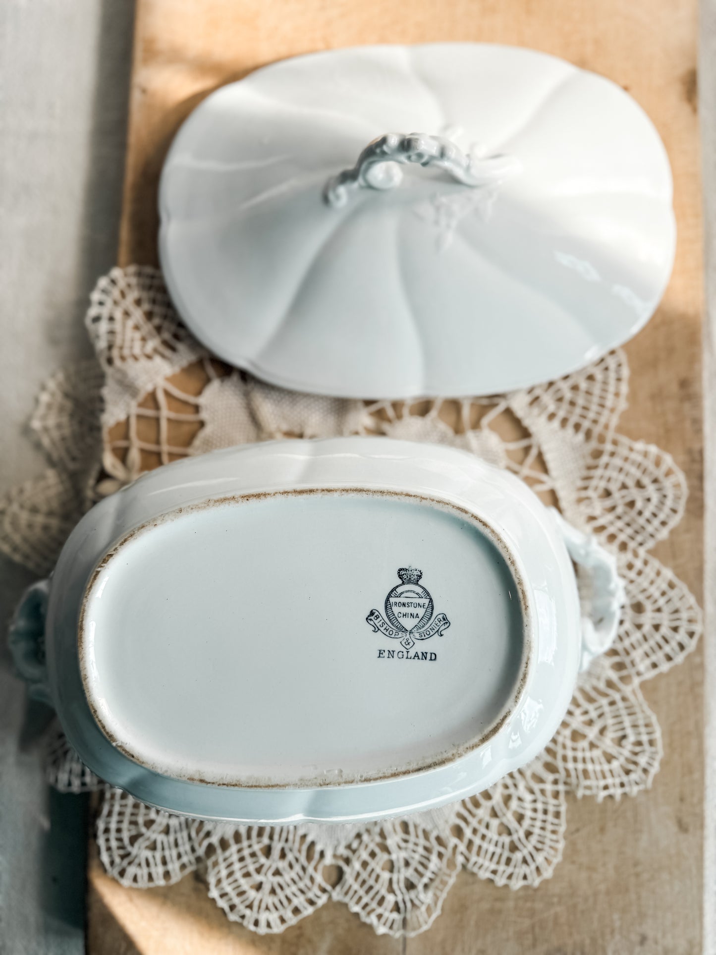 Antique Ironstone Tureen