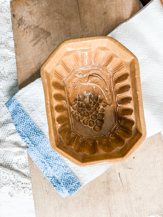 Antique Yellowware Mold