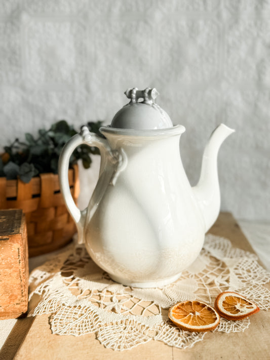 Antique Ironstone China Teapot