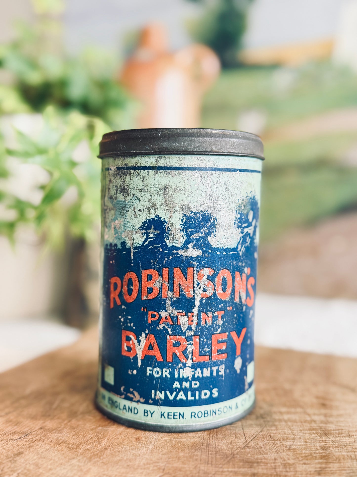 Vintage Robinsons Barley Tin