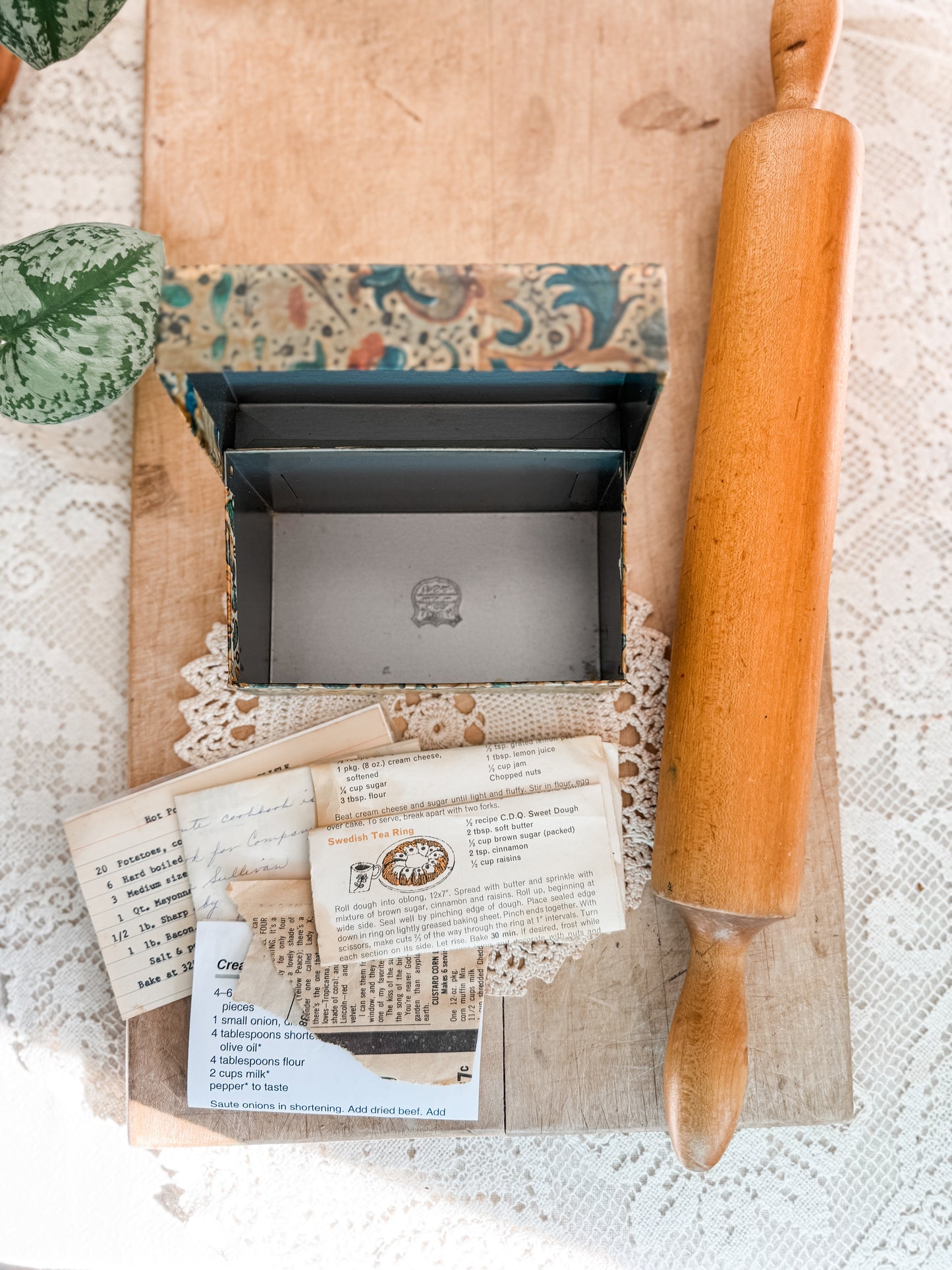 Decopauge Recipe Box