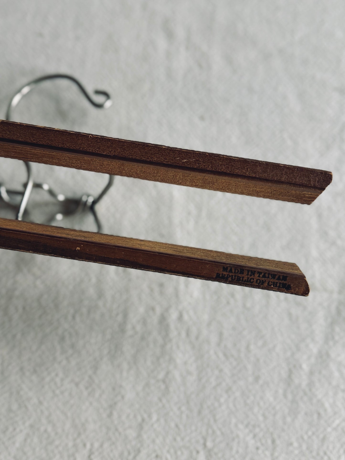 Vintage wooden pants hanger