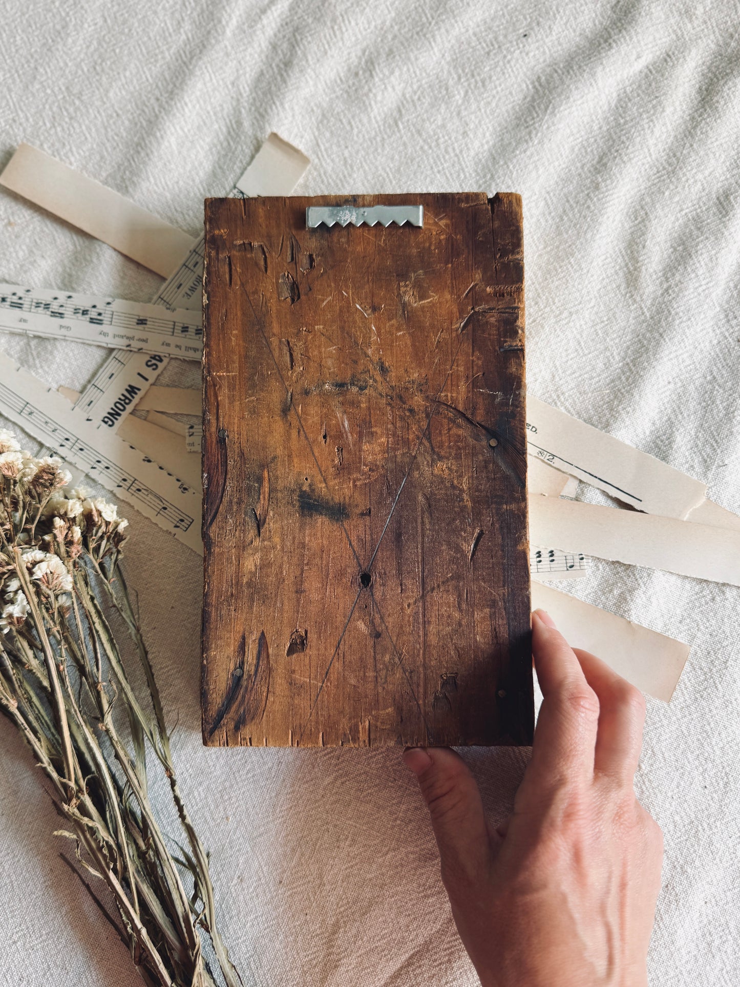 Antique Architectural Salvage Block