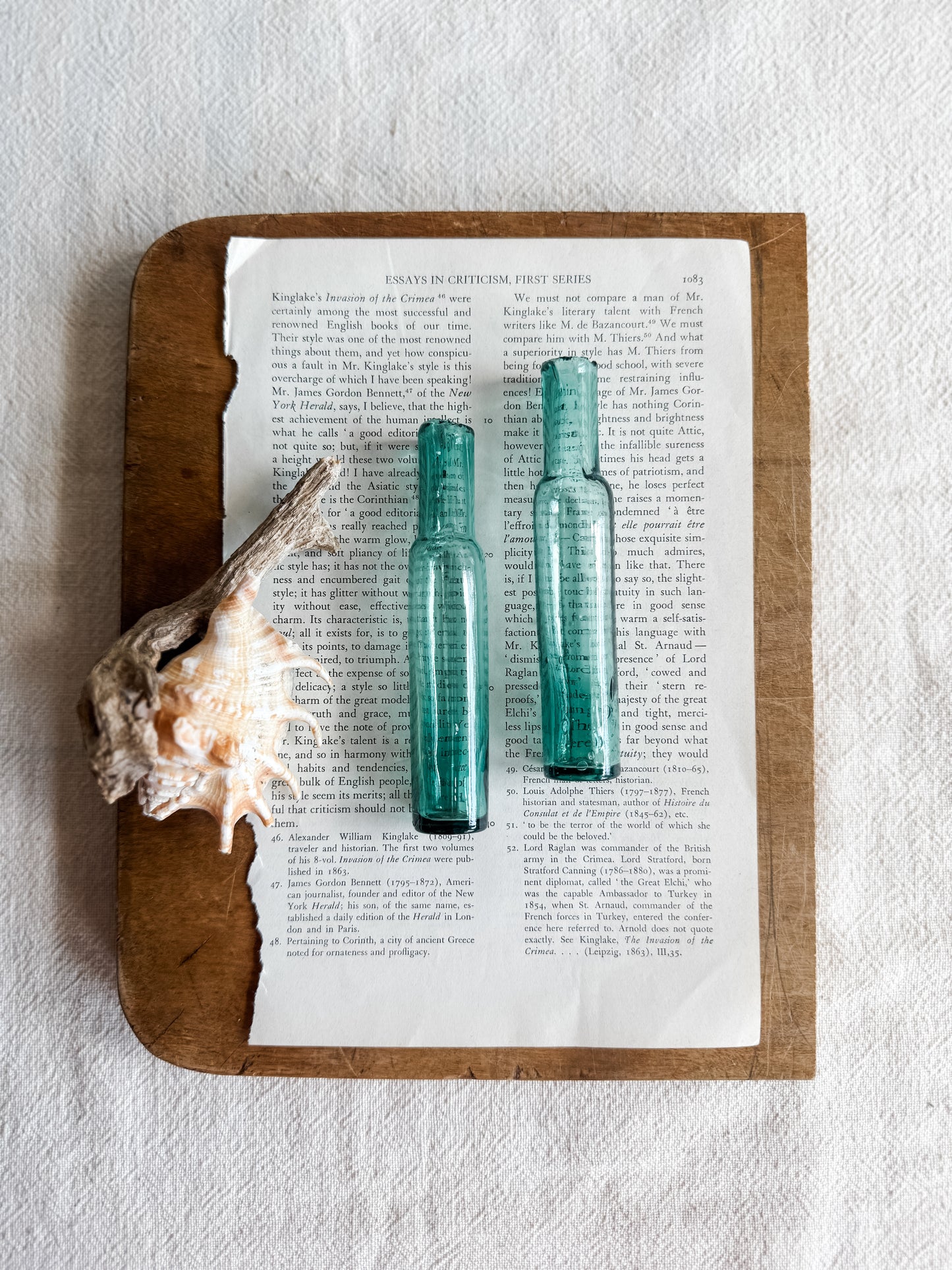 Antique Victorian Glass Small Bottles