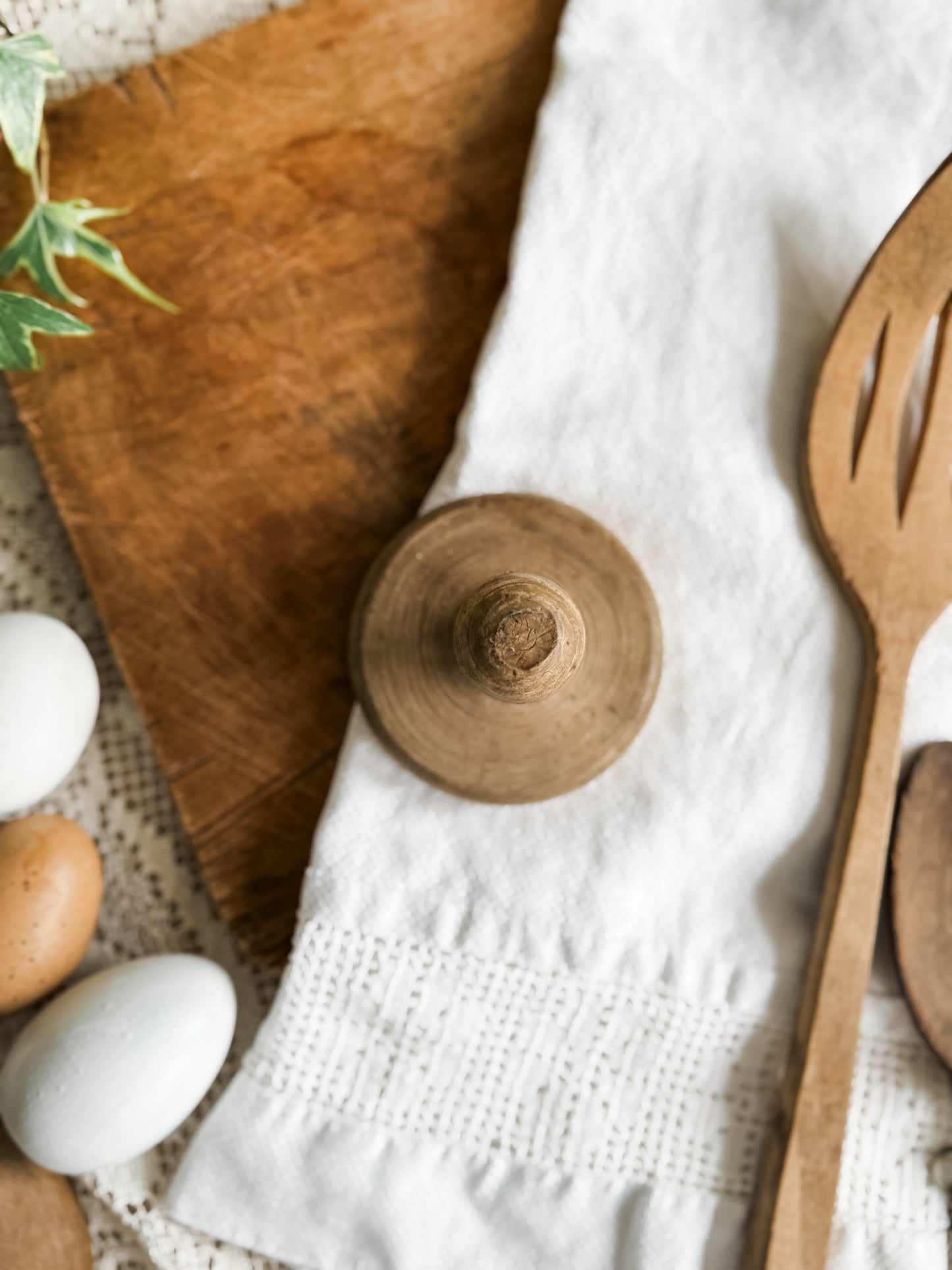 Small antique butter stamp