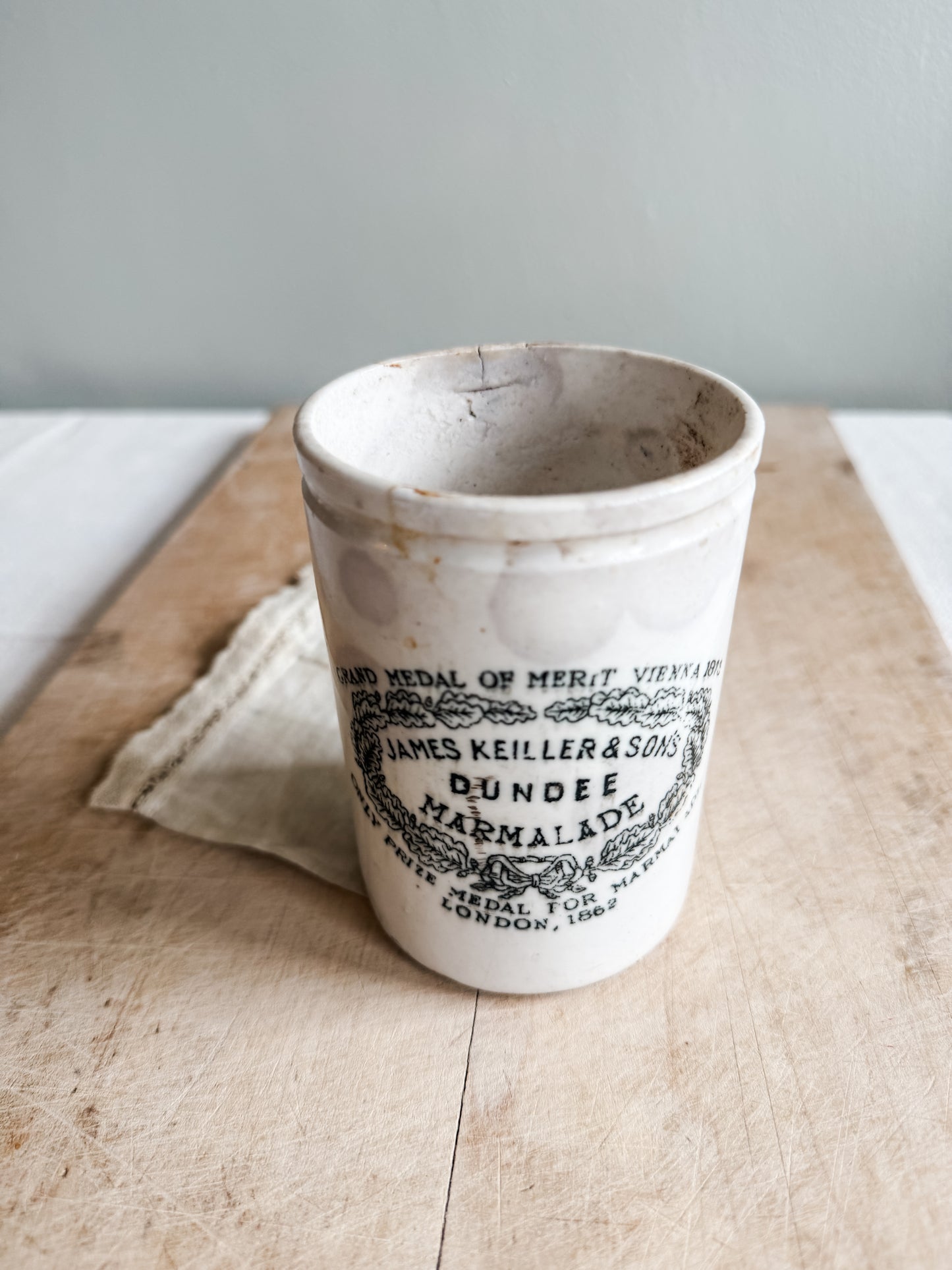 Early 1900’s James Keiller Marmalade Jar