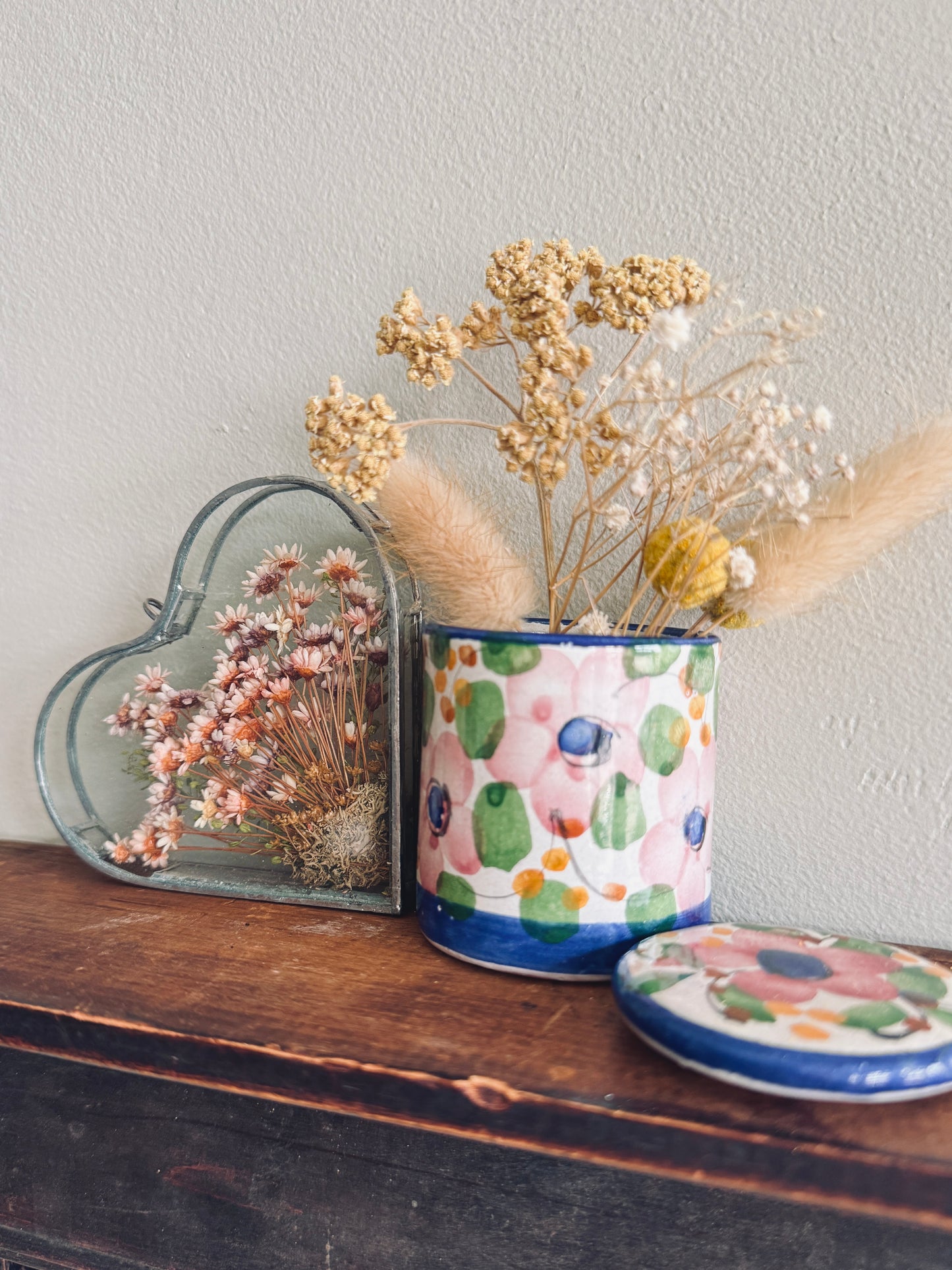 Floral Trinket Jar