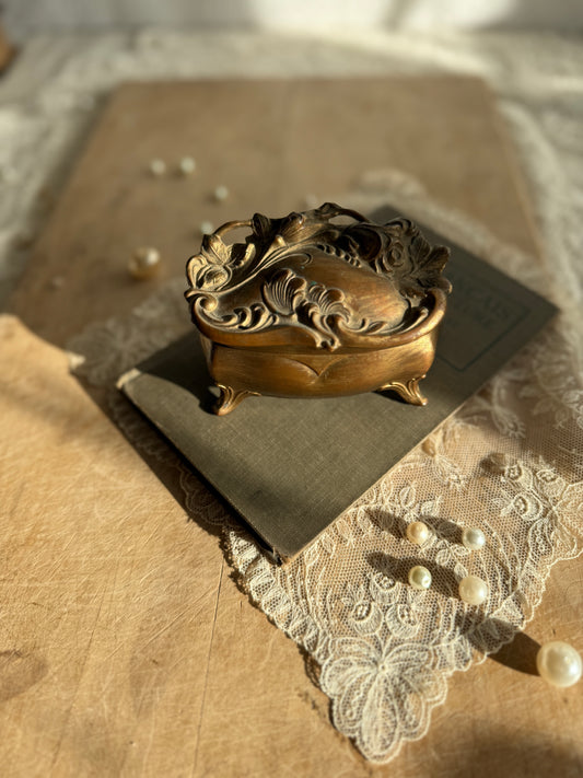 Antique Art Nouveau Jewelry Box