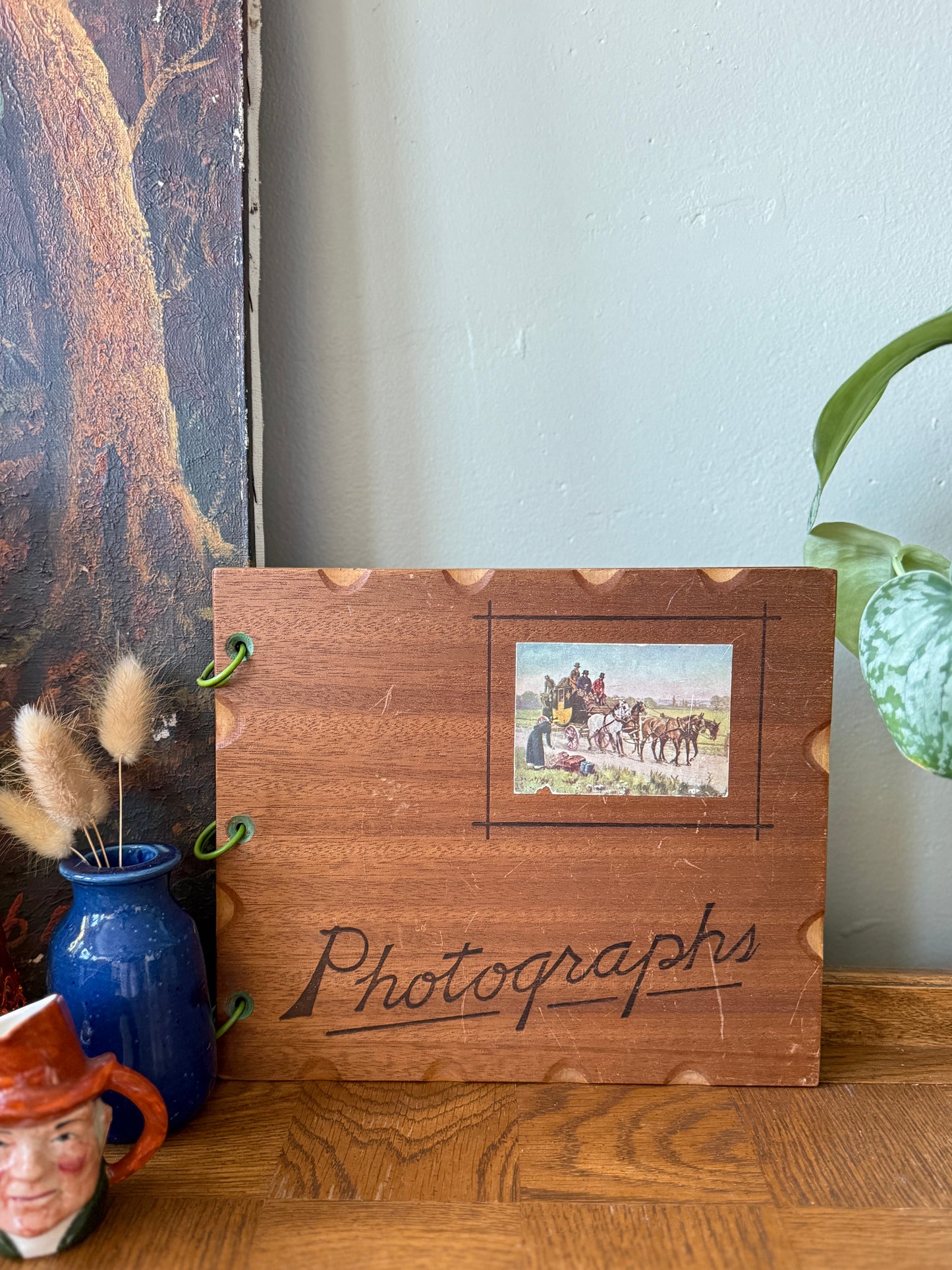 Wooden Photograph Album/Scrapbook