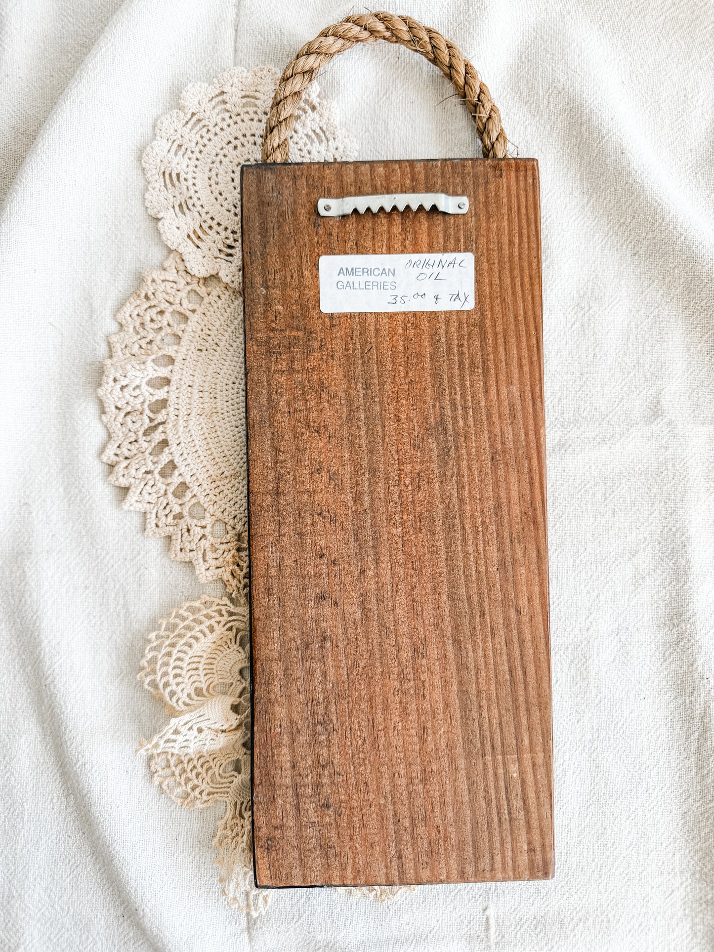 Carriage Painting on wood plaque