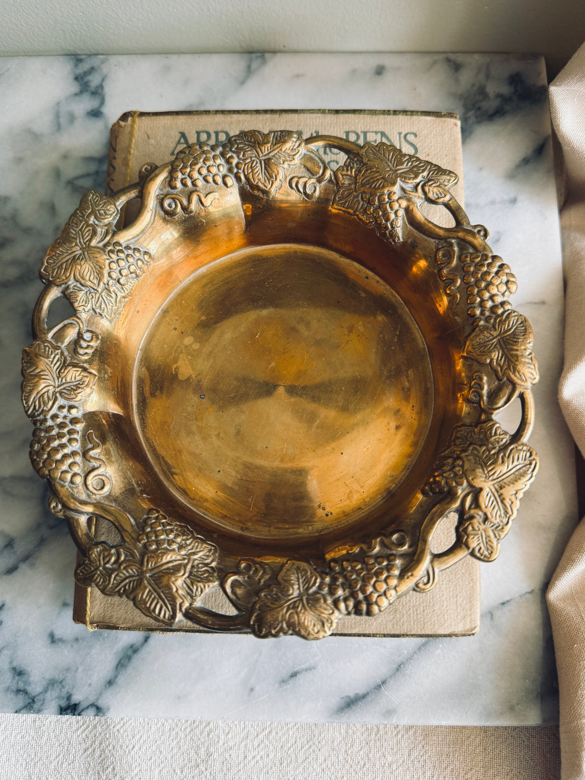 Brass wine or champagne holder