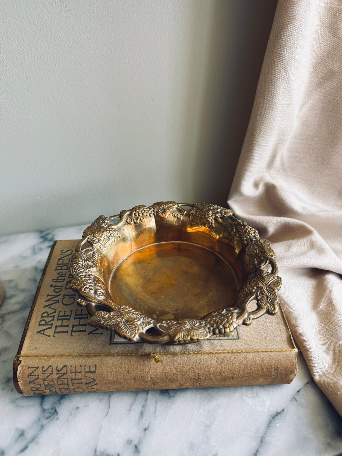 Brass wine or champagne holder