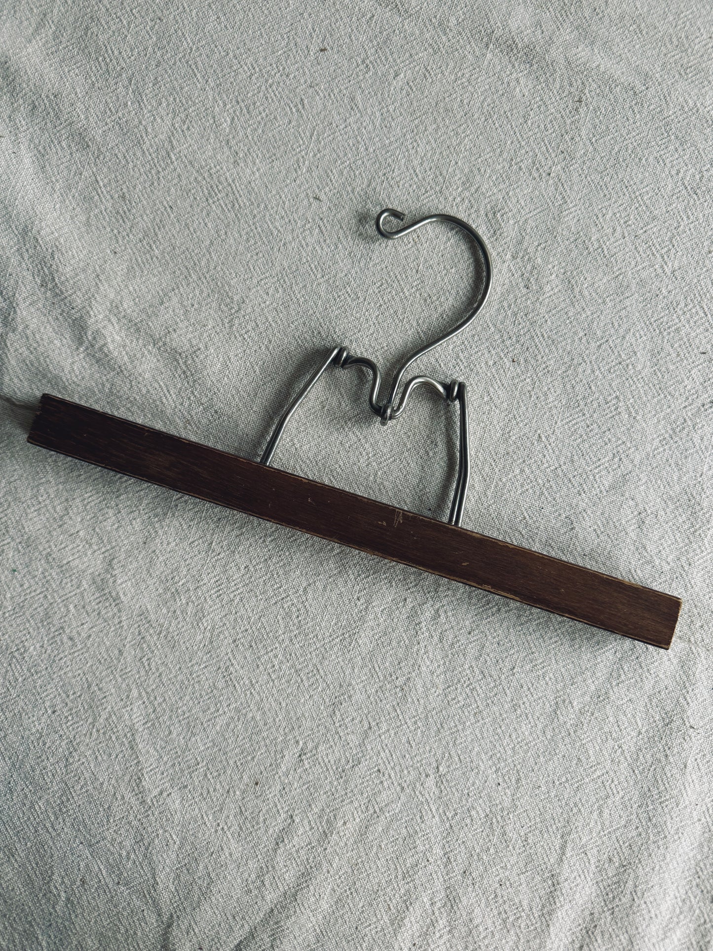 Vintage wooden pants hanger