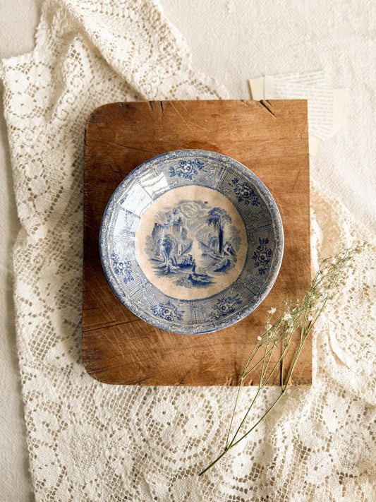 Small Transferware dish