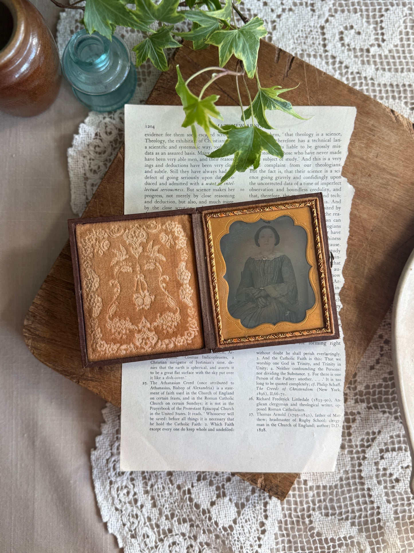 Mid 19th century photograph in case