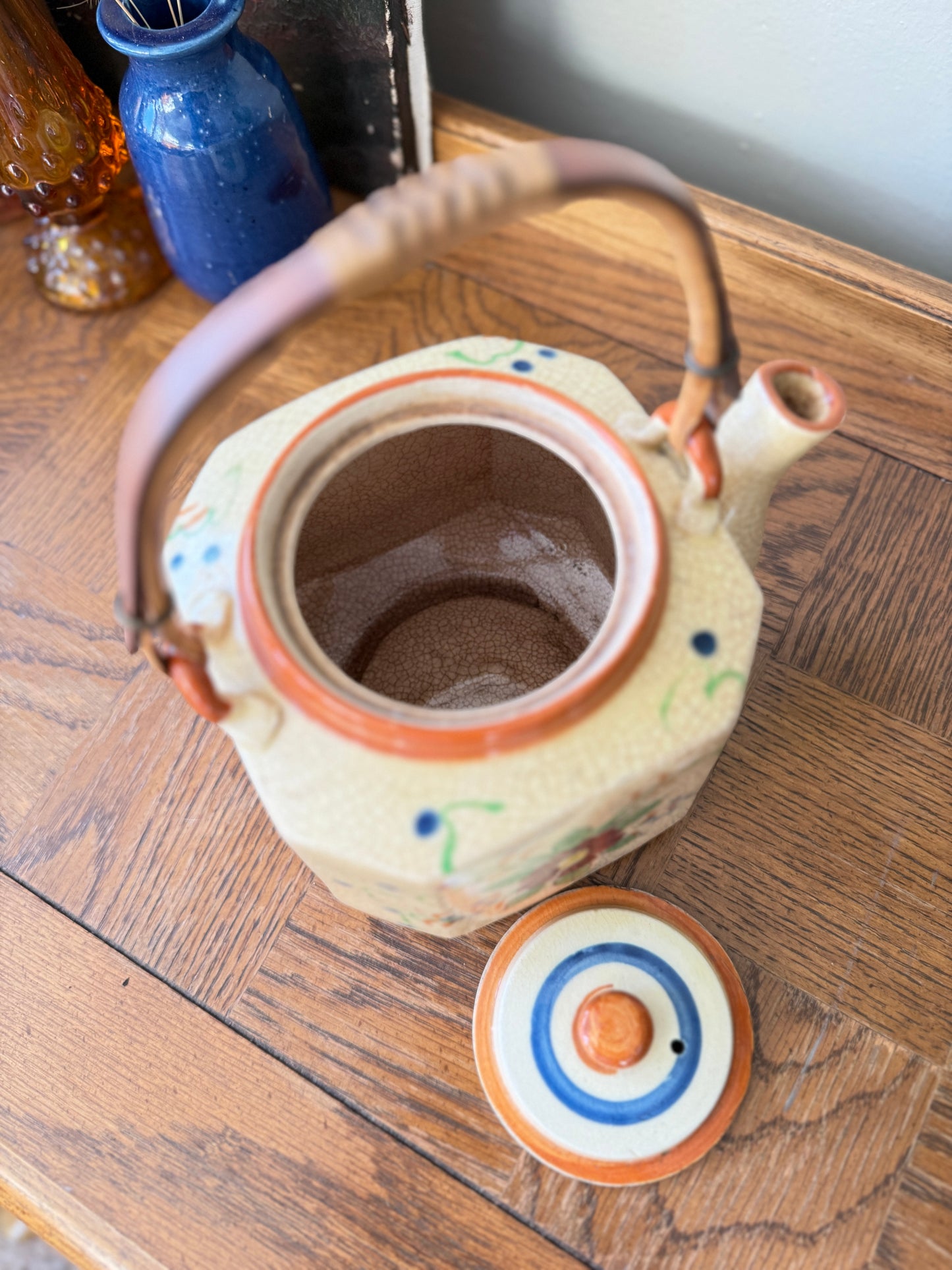 Vintage Japanese Tea Pot