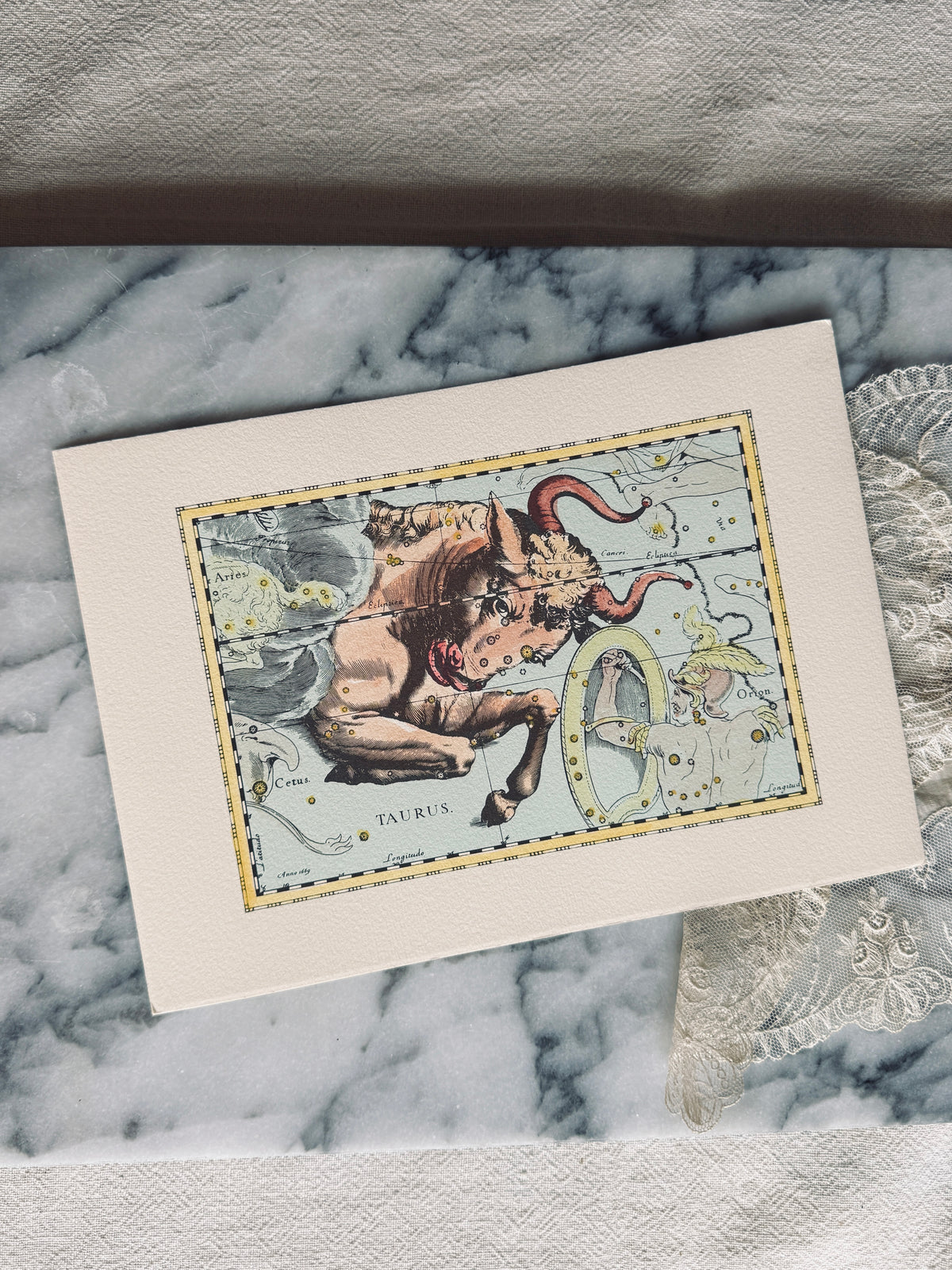 Taurus Astrology Print