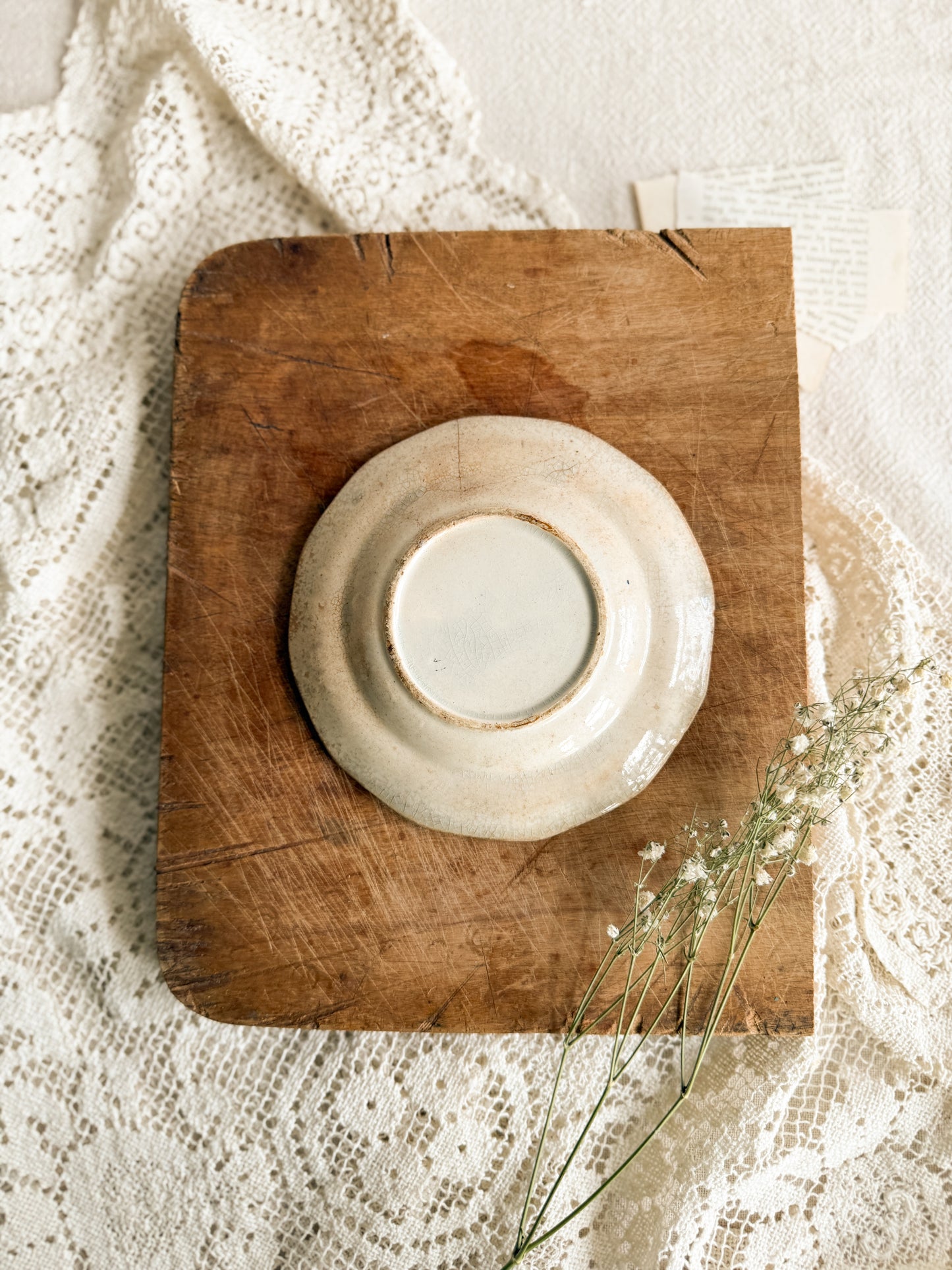 Small Transferware dish