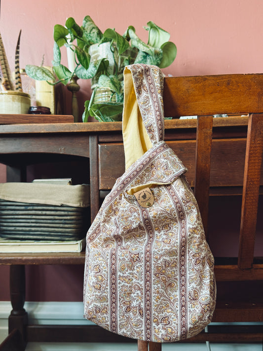 Medium Vintage Fabric Japanese Knot Bag