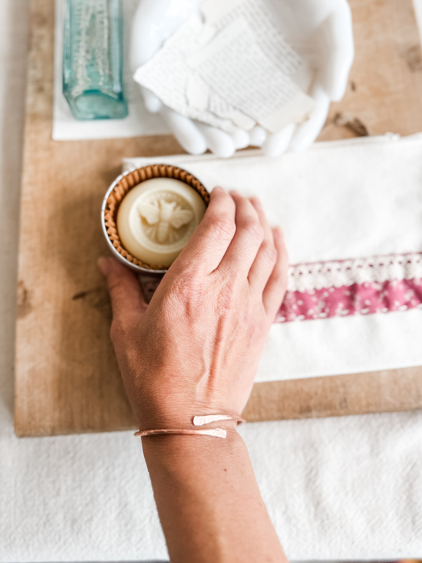 Copper Bangle Bracelet