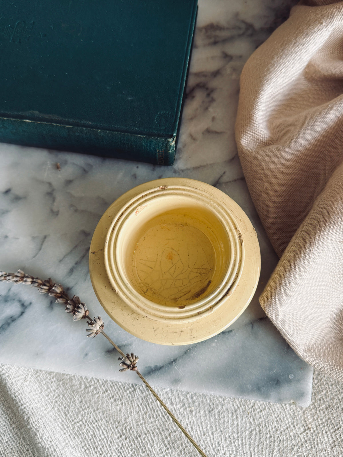 French Stoneware pâté pot