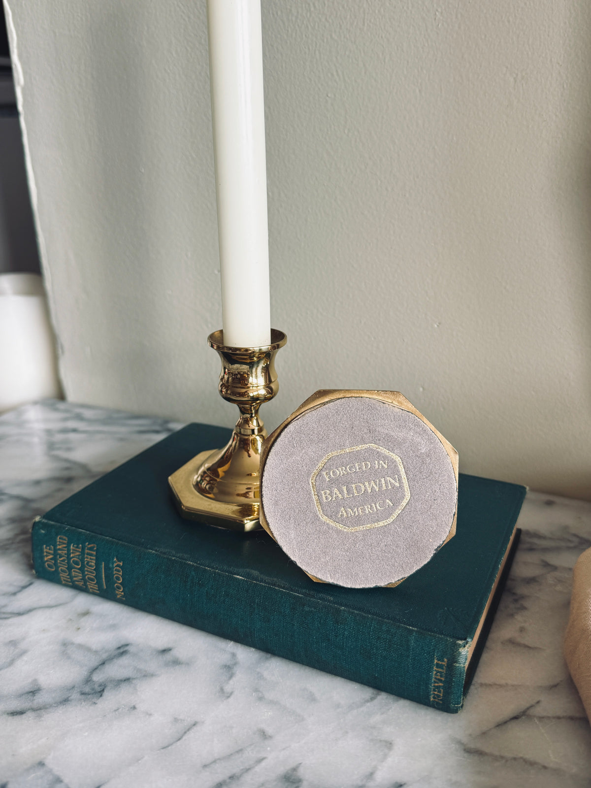 Baldwin Brass Candleholders