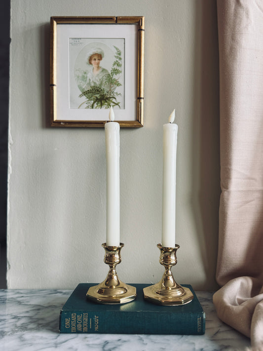 Baldwin Brass Candleholders
