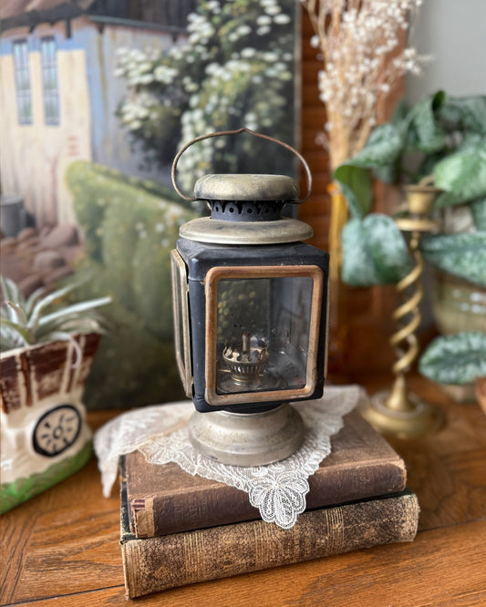 Vintage reproduction of a carriage lantern