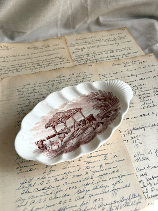 Antique Spode Copeland Relish Dish