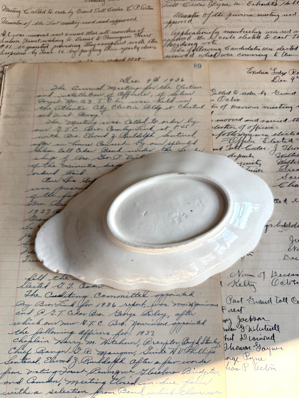 Antique Spode Copeland Relish Dish